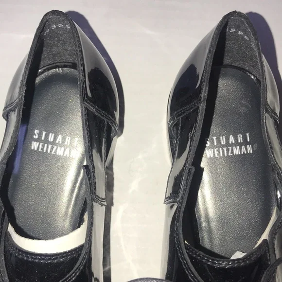 NEW Stuart Weitzman‎ Patent Leather Oxfords